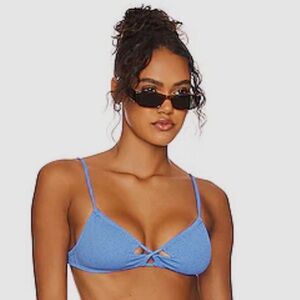 VIX | Firenze Jane Bikini Top in Periwinkle - L